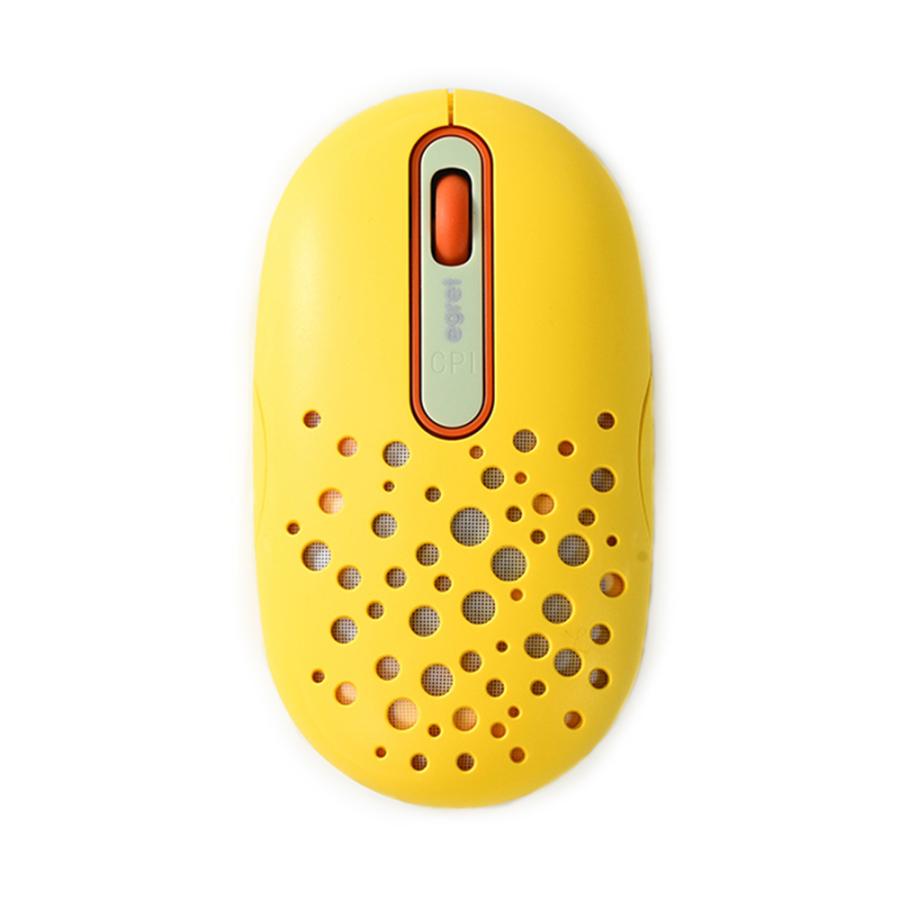 ワイヤレスマウス 無線 Bluetooth 2.4G マルチ接続　静音　3段調整DPI　軽量　充電式　15倍ポイント　かわいい　おしゃれ　EGRET　イーグレット（HappiE）｜egret-mouse｜02