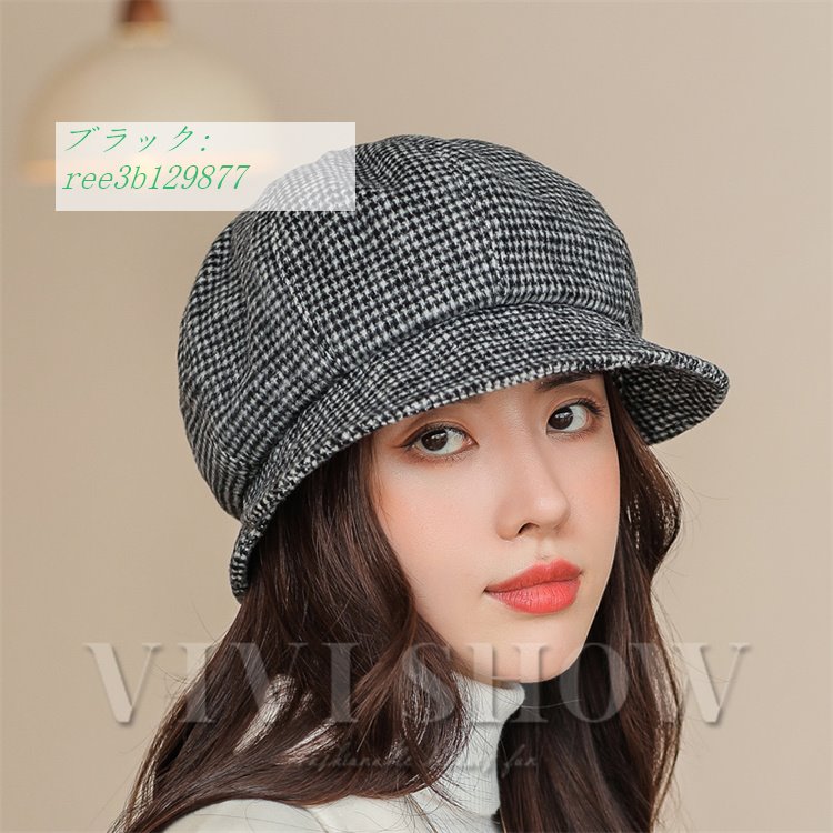 秋冬バケットハット 小さなつば 女性向けの韓国風トレンド帽子 ネット上で。のアイテム