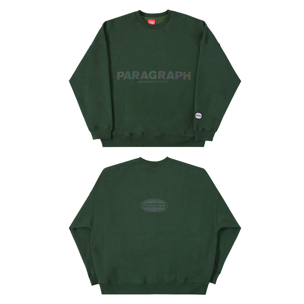 【送料無料】[Paragraph/正規品] リフレクティブスウェットシャツ (5color)｜egshop｜03