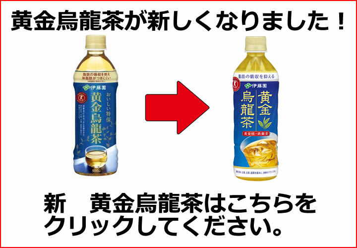 2ケースセット 48本 黄金烏龍茶 500ml 特定保健用食品 トクホ 伊藤園 あすつく 送料無料 ウエルシア 通販 Paypayモール