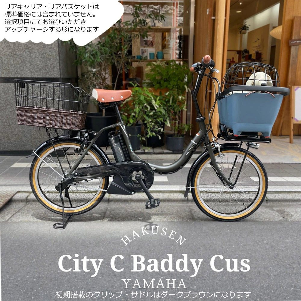 PAS CITY ペット乗せBUDDYバスケット/フルカスタム対応[PAS C