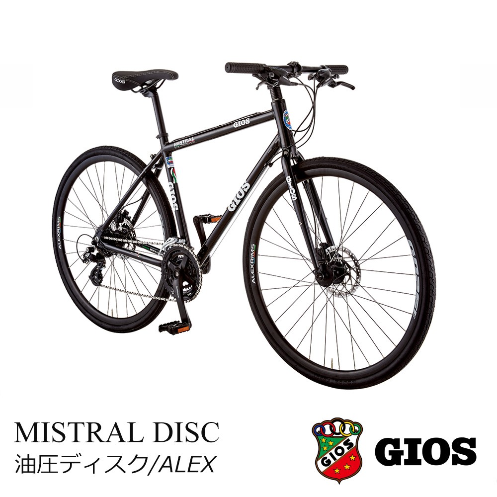 MISTRAL DISC HYDRAULIC ALEX(ミストラルディスク ハイドロリックアレックス) GIOS（ジオス）クロスバイク 送料プランB  : mistral-hy-al : eハクセン ヤフー店 - 通販 - Yahoo!ショッピング