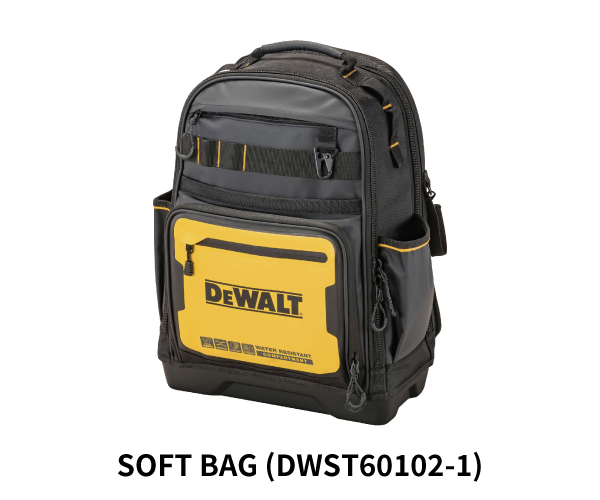 DEWALT デウォルト ワイドオープン型バッグ (DWST60103-1) プロ仕様 高