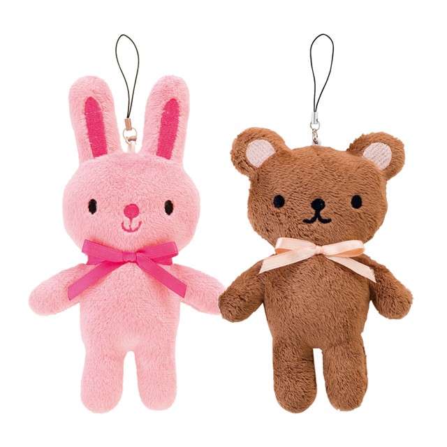 ポップアニマルストラップ付マスコット