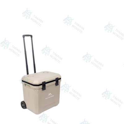 Mountainhiker 36L/38QT大容量クーラーボックス 　キャスター付き　快進キャリーバ　簡易テーブル　軽量 多機能冷蔵庫 冷凍庫 車用冷蔵庫 保温/冷凍/鮮度保持_3