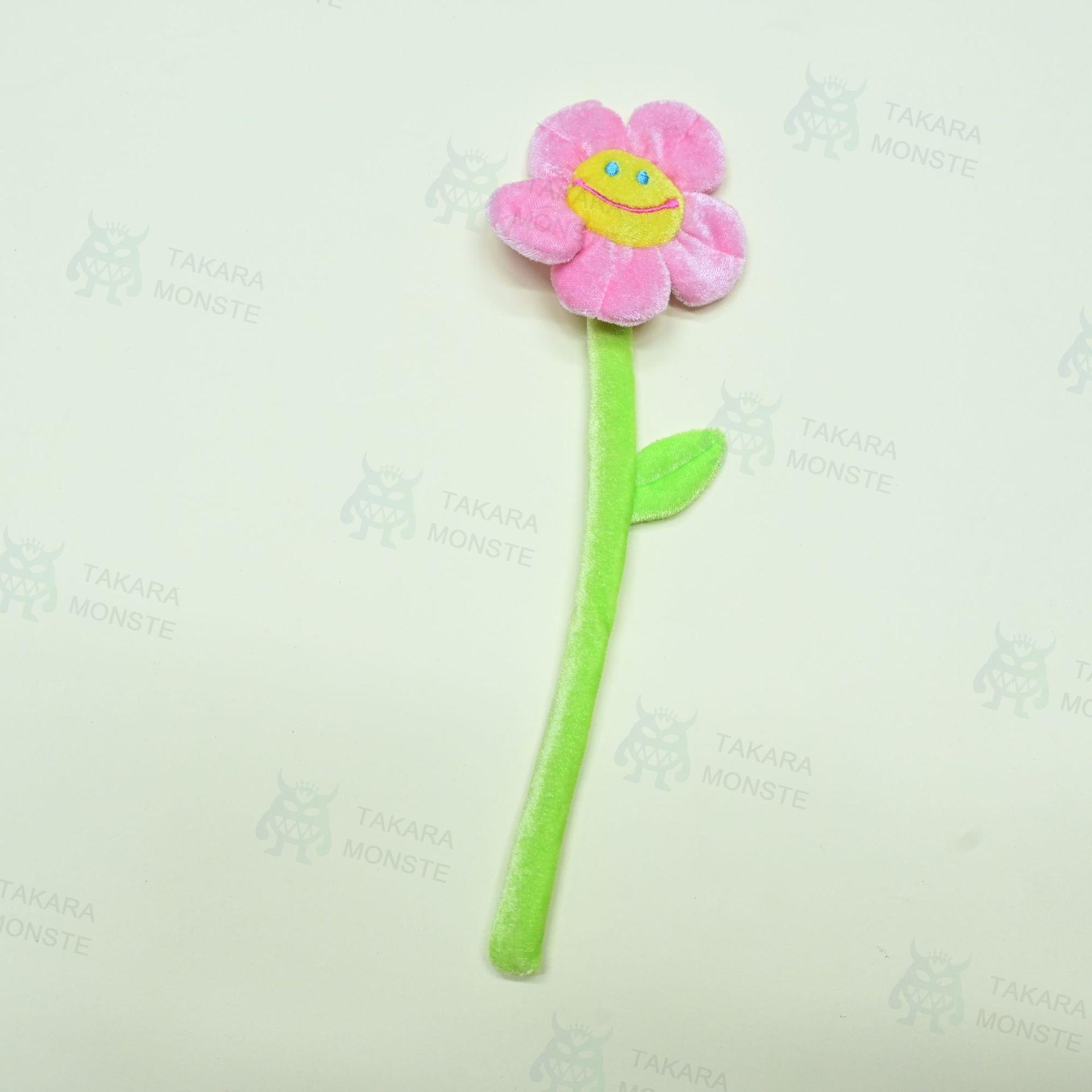 8本入 スマイルフラワー ぬいぐるみ 造花 花 ニコちゃんフラワー S