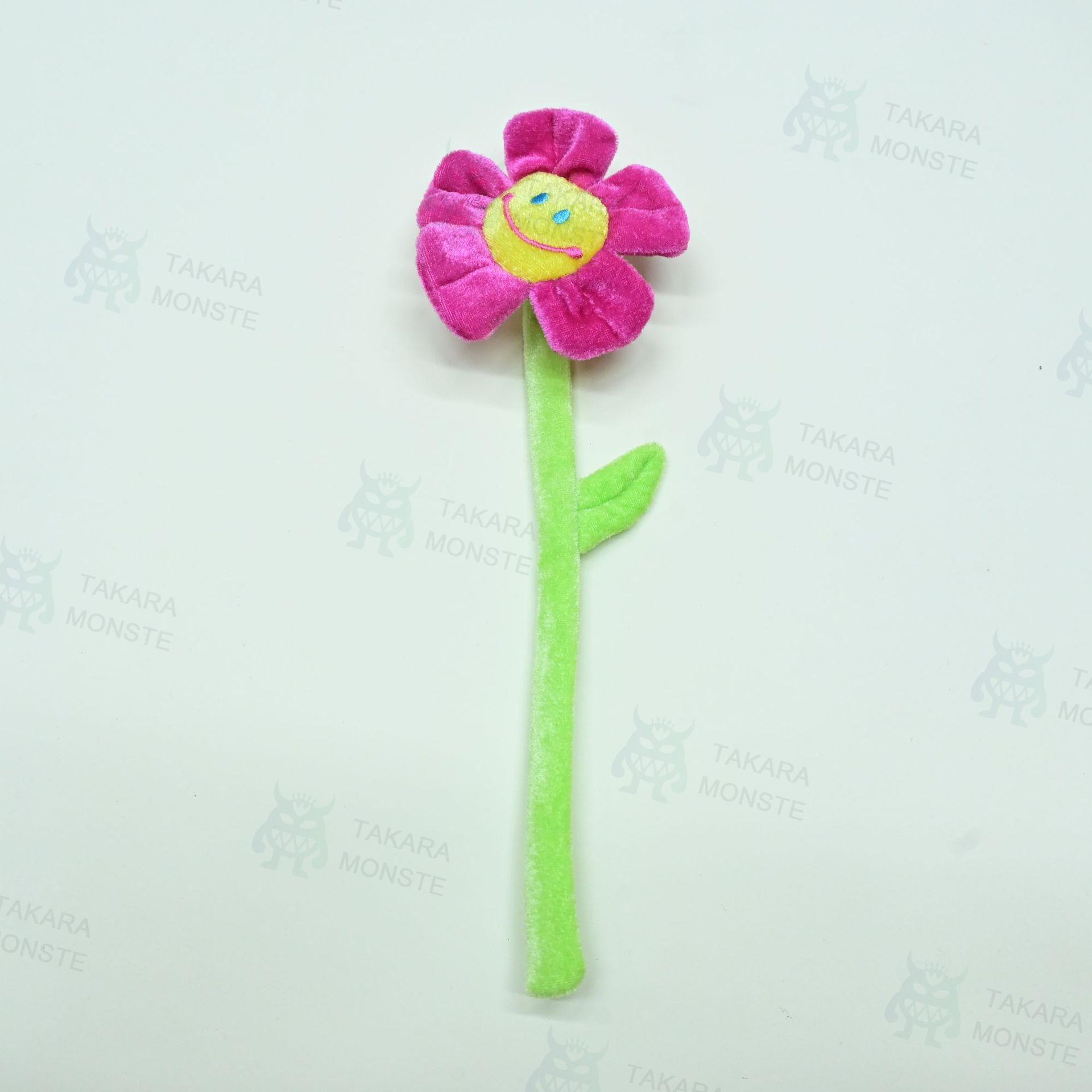 8本入 スマイルフラワー ぬいぐるみ 造花 花 ニコちゃんフラワー S