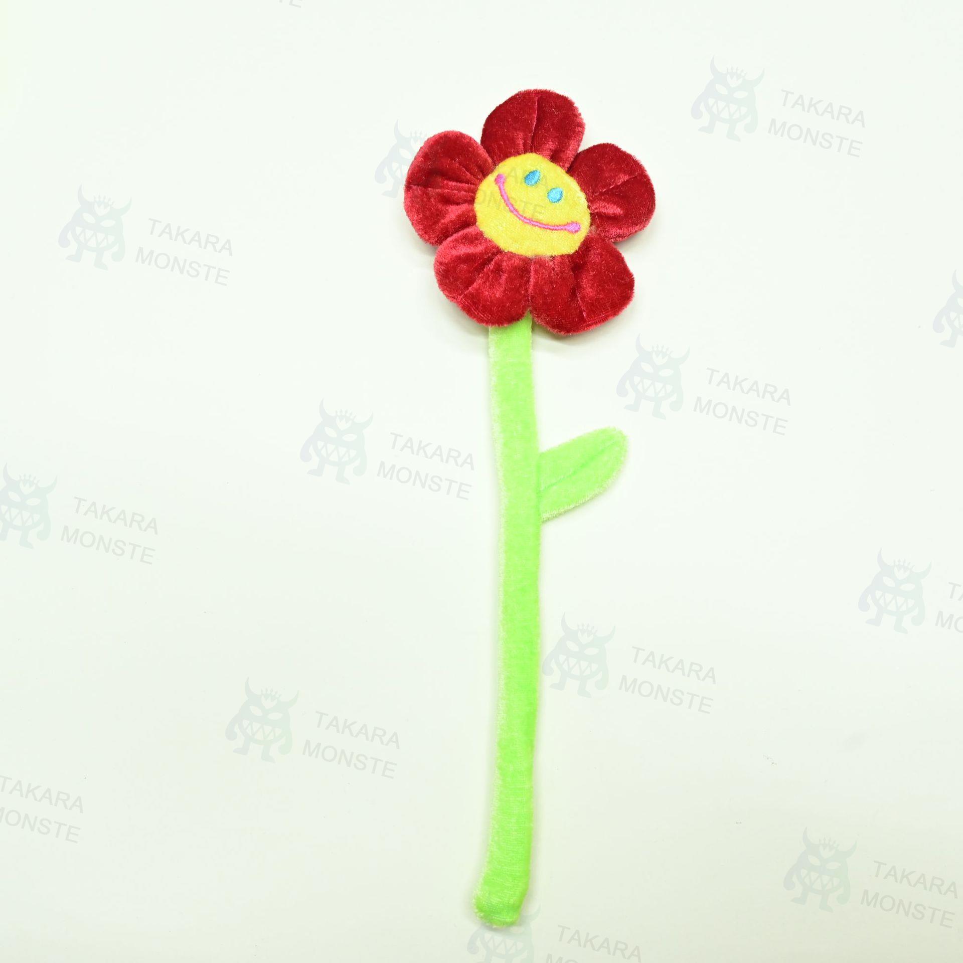 8本入 スマイルフラワー ぬいぐるみ 造花 花 ニコちゃんフラワー S