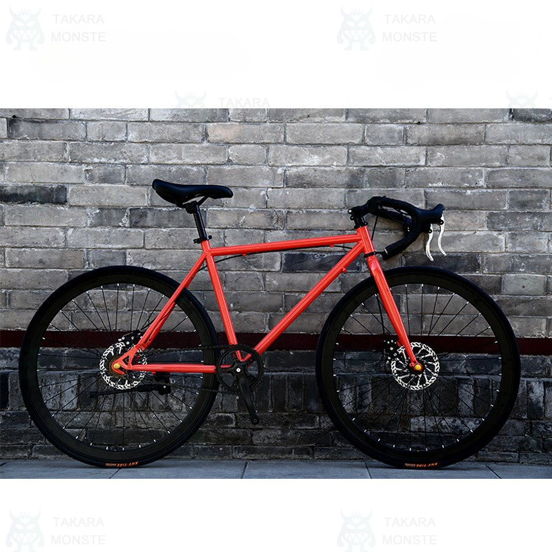 ロードバイク（色：レッド系）｜自転車車体｜自転車｜車、バイク