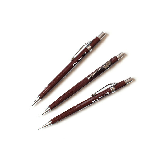 ぺんてる（Pentel） Pentel / P203 シャープペンシル 日本未発売 0.3mm