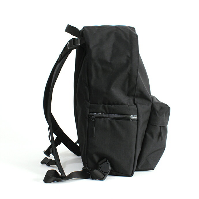 bagjack 黒 バックパック フロントポケット付き BAGJACK メンズ リュック 黒 大容量 bagjack / Daypack M