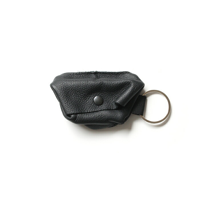 bagjack / Mouse Pouch XS - Black Leather バッグジャック マウス 
