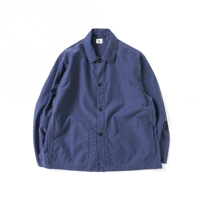 blurhms ROOTSTOCK（ブラームス） / Light Moleskin Work Jacket - FadePurpleNavy  ROOTS21F5-2 ライトモールスキン ワークジャケット フェードパープルネイビー