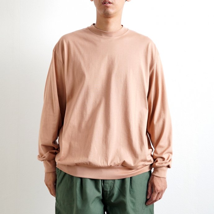 blurhms ROOTSTOCK ブラームス メンズ Silk Cotton 20/80 Crew-neck BIG L/S - PinkBeige  シルクコットンビッグカットソー bROOTS2107S22 ピンクベージュ 買い… : 166664543 : ジュエリー ファッション EHS -  通販 - Yahoo!ショッピング