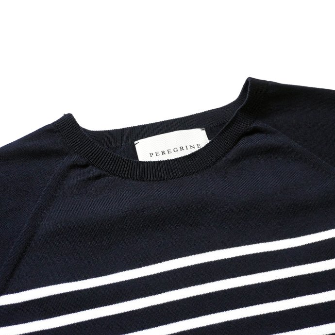 PEREGRINE（ペレグリン） ペレグリン / BRETON Knitted Tee ボーダー