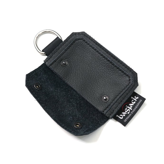 Bagjack レザーコインケース 黒 bagjack / Card Case OV22S - Black Leather バッグジャック