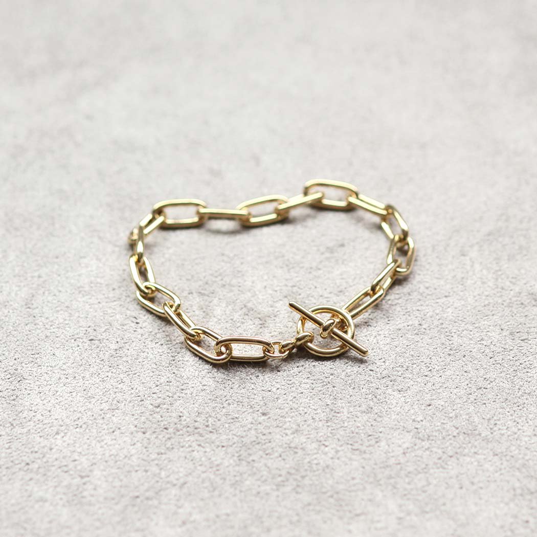 BYOKA (ビョーカ) GW0401 G.CLASSIC CHAIN BREACELET - ゴールド