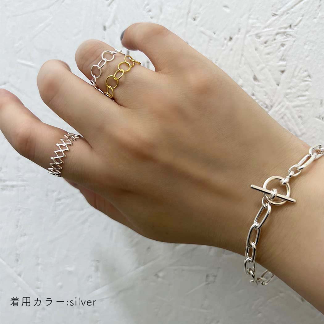 BYOKA (ビョーカ) GW0401 G.CLASSIC CHAIN BREACELET - ゴールド