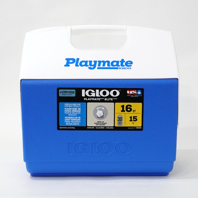 IGLOO イグルー / Playmate Elite - Blue プレイメイトエリート クーラーボックス 15L ブルー アメリカ製 Made  in USA : 169352637 : ジュエリー ファッション EHS - 通販 - Yahoo!ショッピング