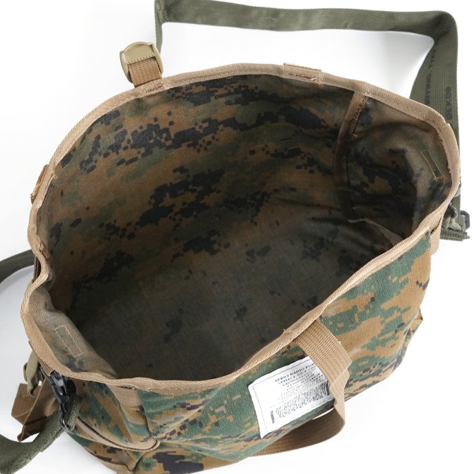 デッドストック USMC ILBEラジオポーチ リメイクショルダーバッグ