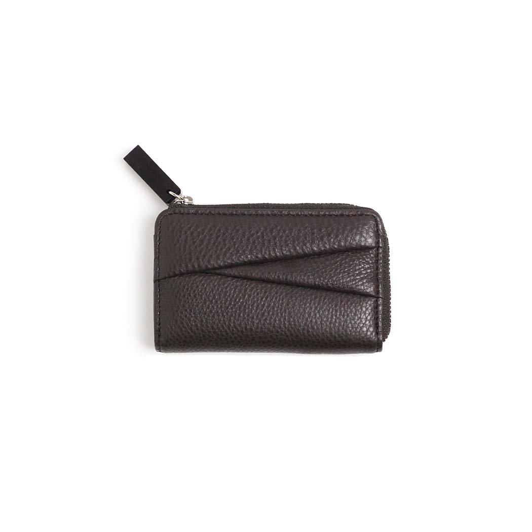 Ense アンサ キーケース sew137 wood zipper key case ブラウン