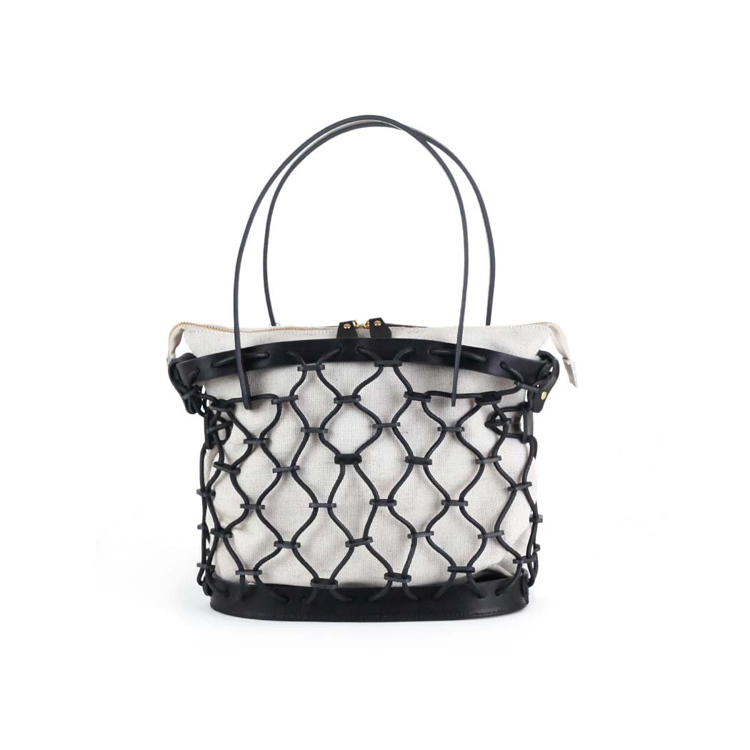 Ense（アンサ） (アンサ) / k003 kago tote mini レザー カゴ トート 
