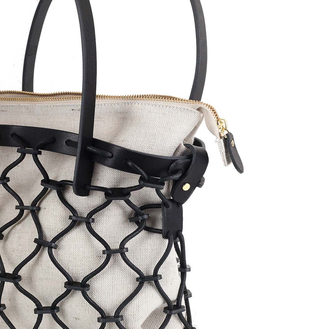 Ense（アンサ） (アンサ) / k003 kago tote mini レザー カゴ トート 
