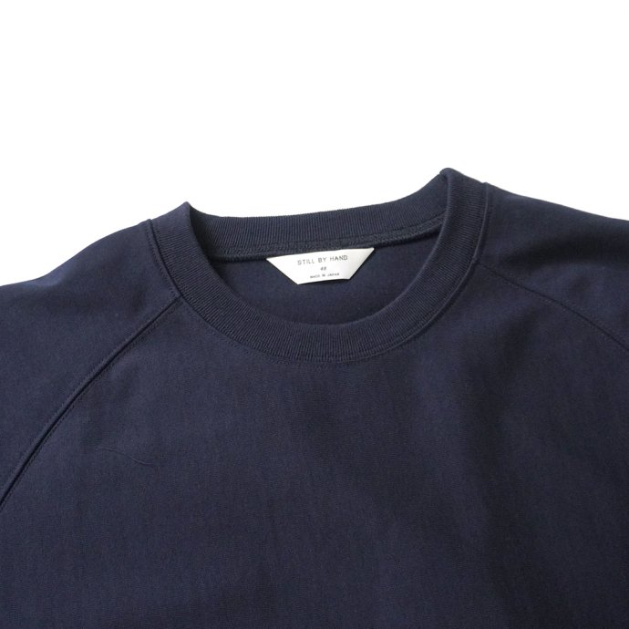 STILL BY HAND スティルバイハンド CS01232 - NAVY ピボットスリーブTシャツ ネイビー 送料無料 買い回り 買い周り  即日発送 即納 プチギフト プレゼント お祝…