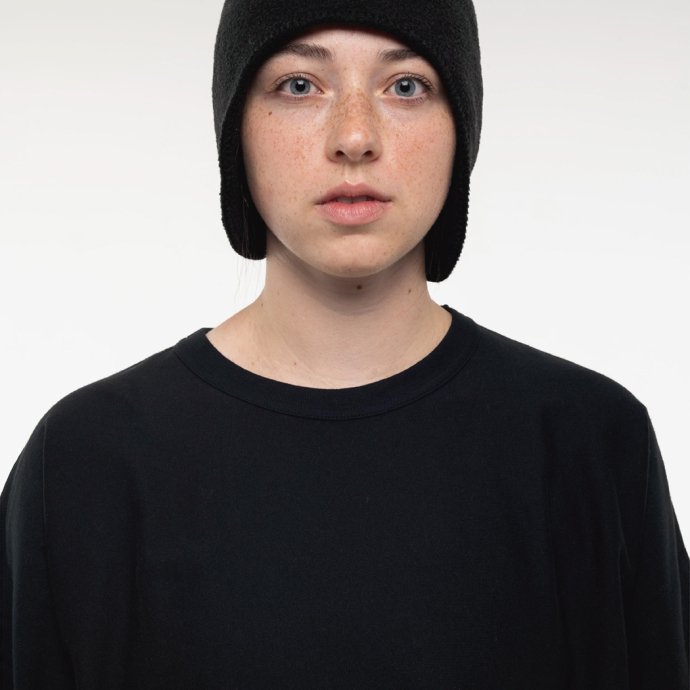 O- レイチョウルイラボ BALACLAVA HEAD WAMER ブラック オー O- / K/W BAND フリースイヤーウォーマー O-W-18 - Black