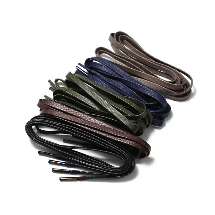 靴ひも革靴用 This is...（ディスイズ）靴紐 蝋引き コットン Waxed Dress Shoelaces - 6サイズ8色  ロウ引きシューレース 76cm 81cm 122cm 日本…