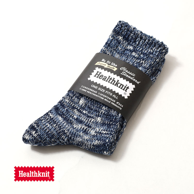 Healthknit（ヘルスニット） 靴下 クルー丈ソックス 日本製 HEALTHKNIT
