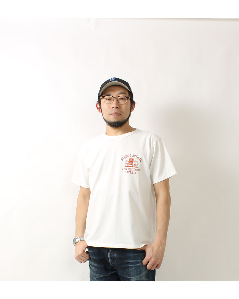 ダルチザン Tシャツ 2024春夏 新作 8143A STUDIO D'ARTISAN MY 