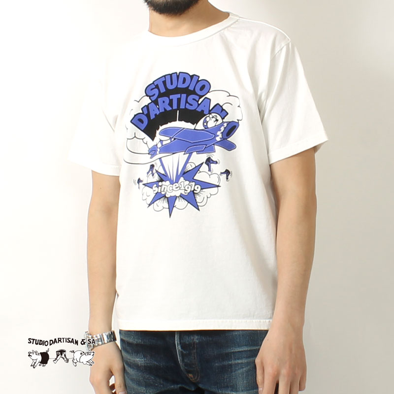 STUDIO D'ARTISAN ダルチザン Tシャツ 2024春夏 新作 8148A