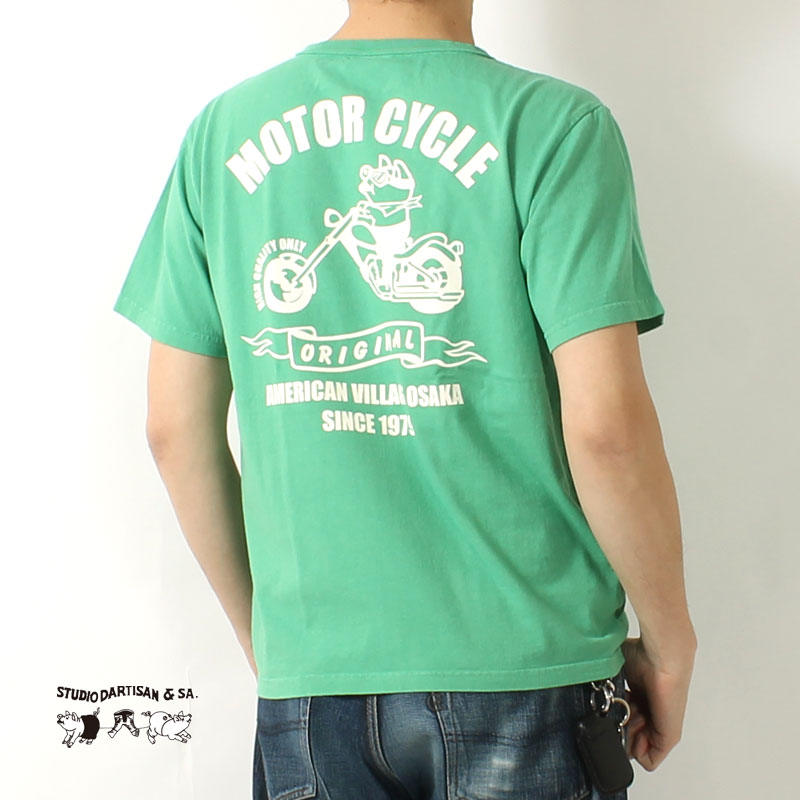 ダルチザン Tシャツ 2024春夏 新作 8149A STUDIO D&apos;ARTISAN MOTOR ...