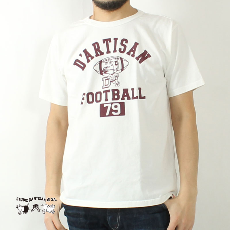 STUDIO D'ARTISAN ダルチザン Tシャツ 2025春夏 新作 8166B