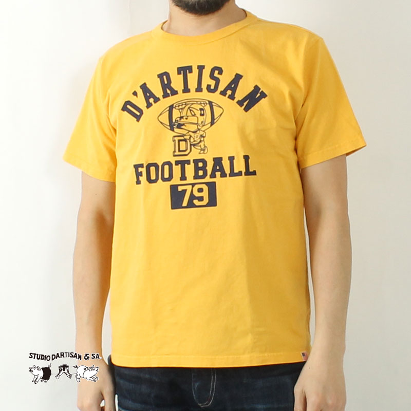 STUDIO D'ARTISAN ダルチザン Tシャツ 2025春夏 新作 8166B