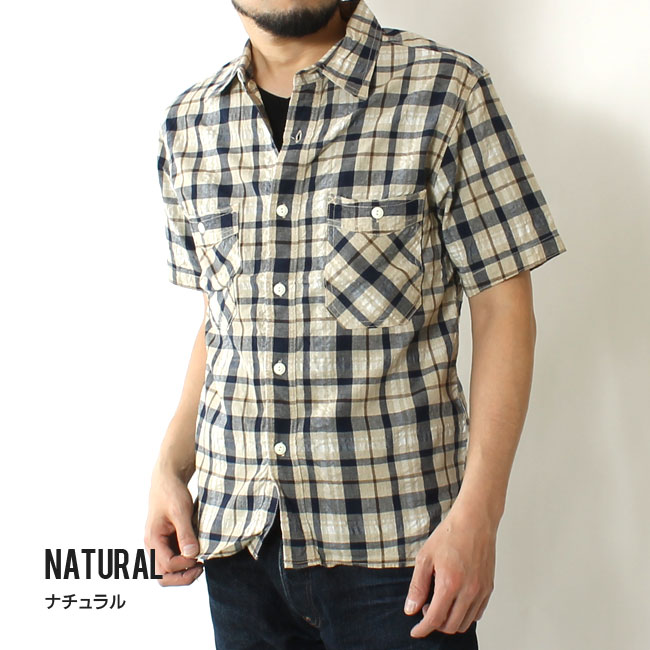 【新品同様】　チャップス　半袖シャツ　パッチワーク　チェック 古着屋 GREEN HEAVEN 半袖シャツ ページ