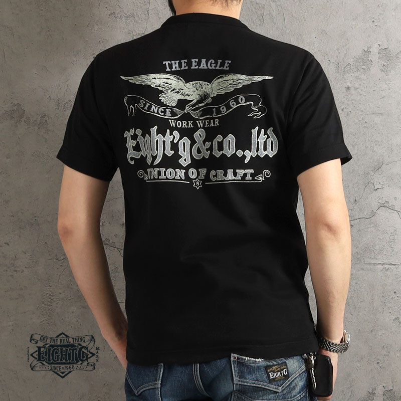 EIGHT-G（エイトジー） Tシャツ 2026春夏 新作 メンズ 日本製 半袖