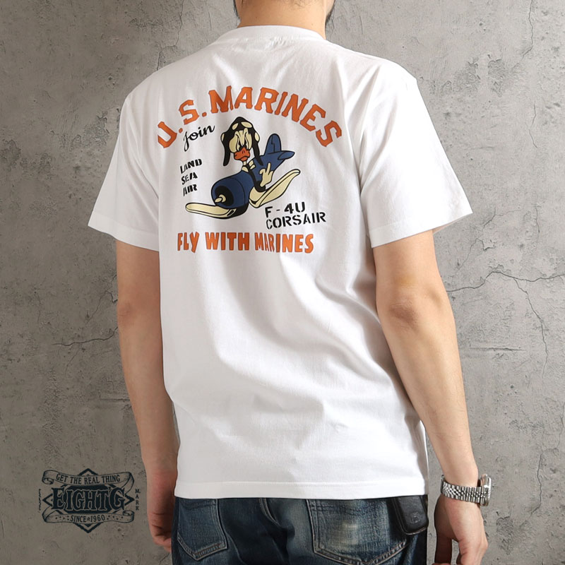 EIGHT-G（エイトジー） Tシャツ 2026春夏 再入荷 メンズ ミリタリー