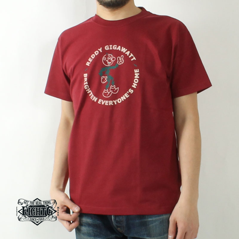 EIGHT-G エイトジー Tシャツ プリント 2025春夏 新作 ロゴ 半袖