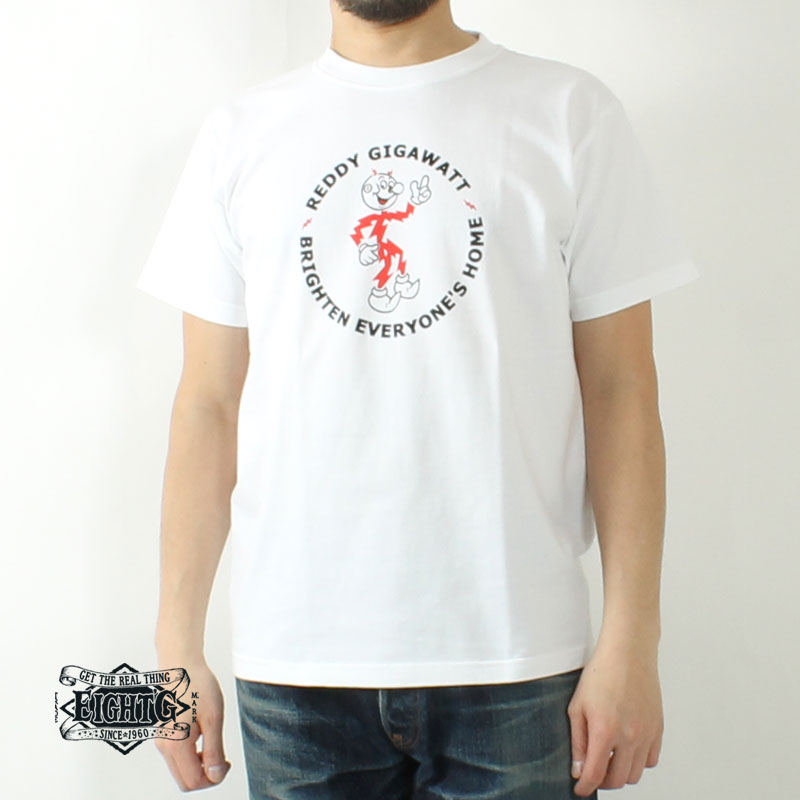 EIGHT-G（エイトジー） Tシャツ プリント 2025春夏 新作 ロゴ 半袖 綿