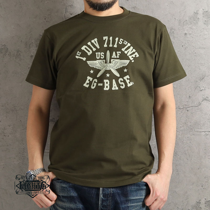 EIGHT-G（エイトジー） Tシャツ 2026春夏 新作 メンズ 半袖 ミリタリー