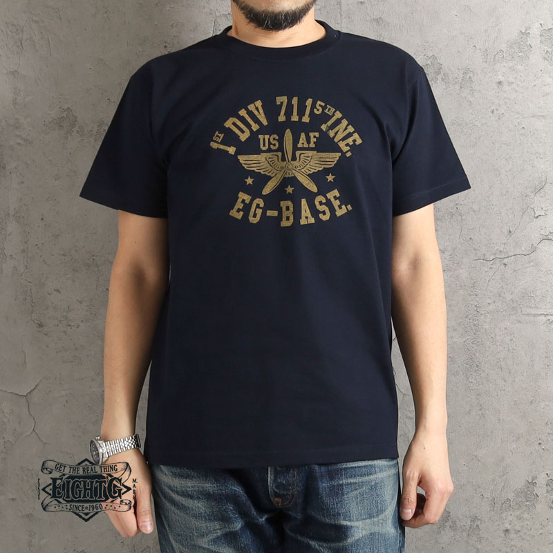 EIGHT-G（エイトジー） Tシャツ 2026春夏 新作 メンズ 半袖 ミリタリー