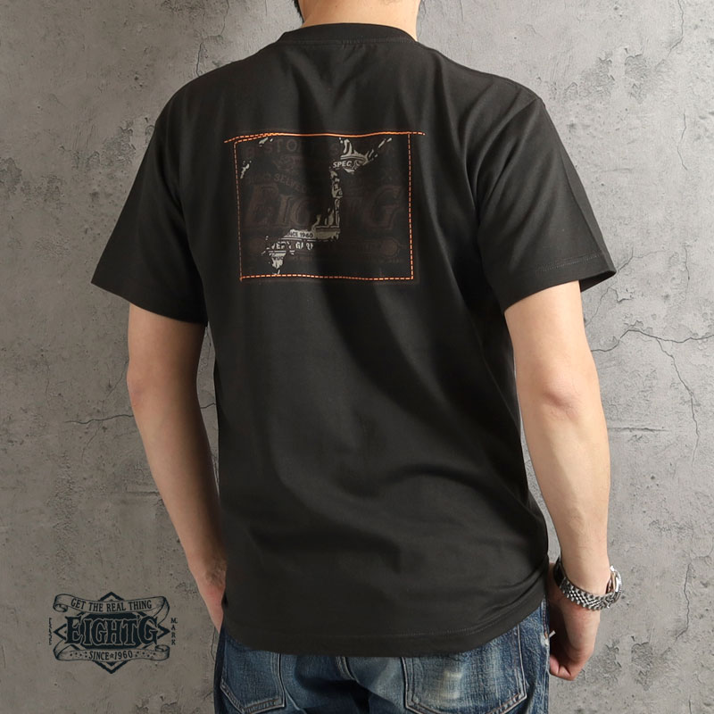 EIGHT-G（エイトジー） Tシャツ 2026春夏 新作 メンズ 半袖 アメカジ