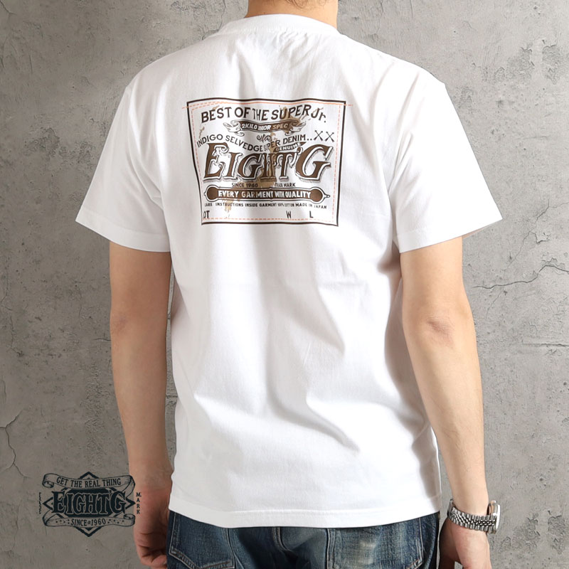 EIGHT-G（エイトジー） Tシャツ 2026春夏 新作 メンズ 半袖 アメカジ