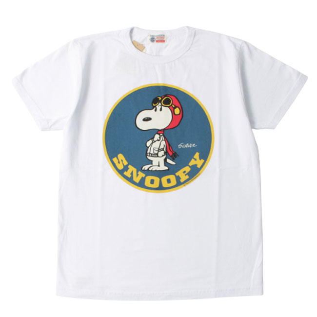 BUZZ RICKSON'S バズリクソンズ】PEANUTS S/S T-SHIRT (AIR FORCE