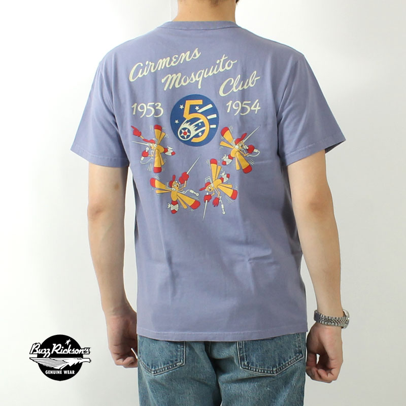 BUZZ RICKSON'S バズリクソンズ Tシャツ モスキート 2025春夏