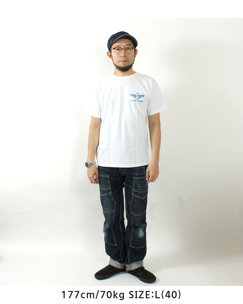 バズリクソンズ　ピンナップミリタリープリントＴシャツ BUZZ RICKSON'S(バズリクソンズ) ミリタリープリントTシャツ