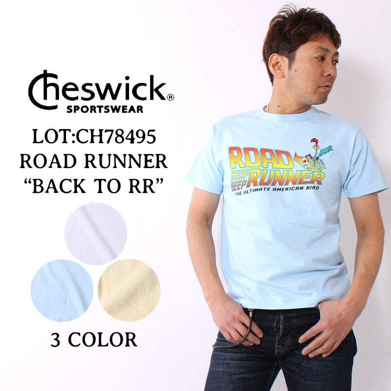 Cheswick LOONEY TUNES ロードランナー コーチJK Mサイズ CHESWICK×ROAD RUNNER（チェスウィック×ロードランナー