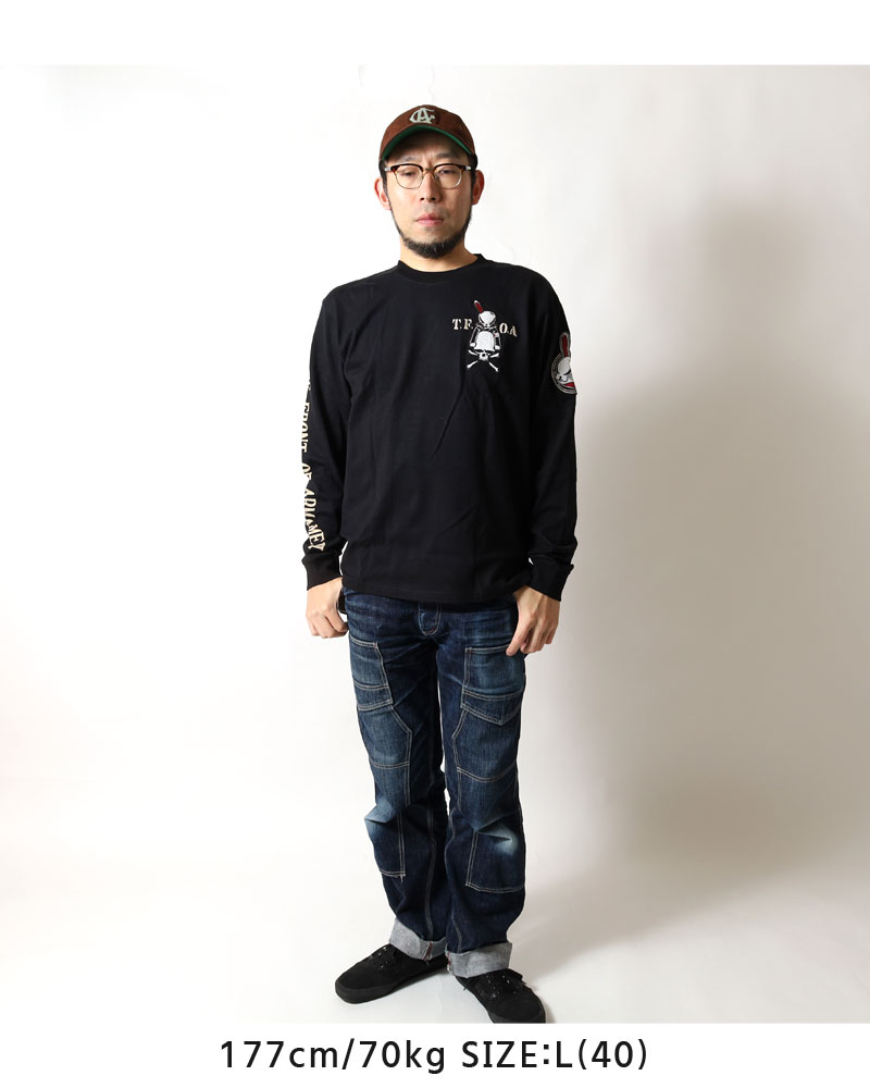 CROWS（クローズ） クローズWORST ロンT 2025秋冬 新作 CRLT-2501 武装